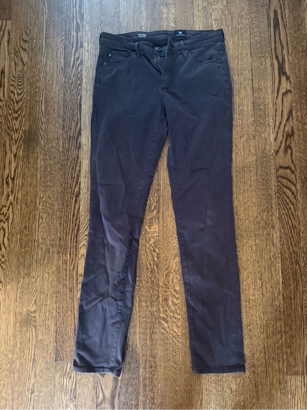 AG Adriano Goldschmied Slim Straight Dark Navy Jeans